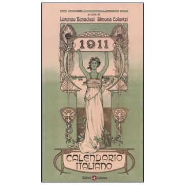 1911. Calendario italiano