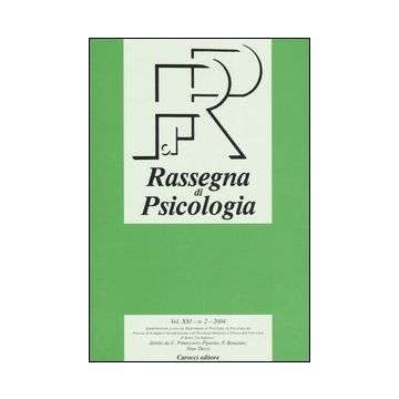 Rassegna di psicologia (2004). Vol. 2