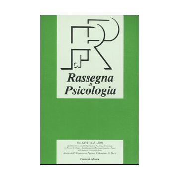 Rassegna di psicologia (2009). Vol. 3