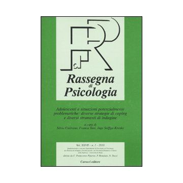 Rassegna di psicologia (2010). Vol. 1
