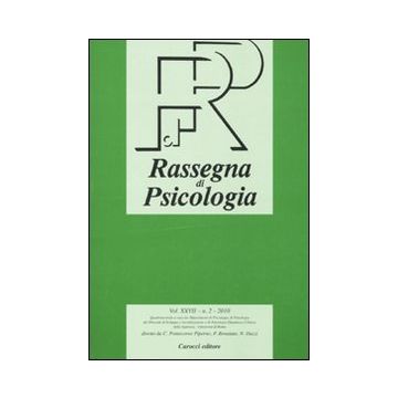 Rassegna di psicologia (2010). Vol. 2