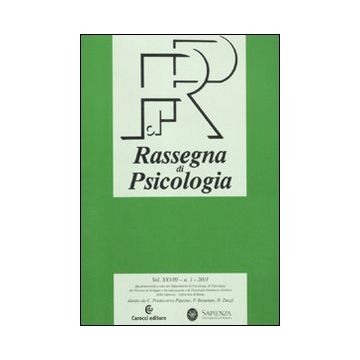 Rassegna di psicologia (2011). Vol. 1