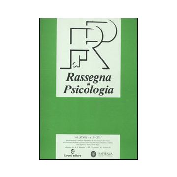 Rassegna di psicologia (2011). Vol. 3