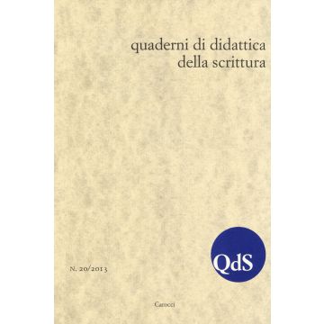 QdS. Quaderni di didattica della scrittura (2013). Vol. 20