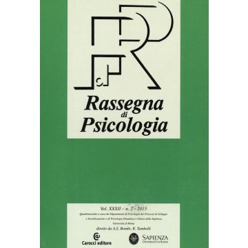 Rassegna di psicologia (2015). Vol. 2