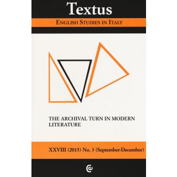 Textus. English studies in Italy (2015). Vol. 3