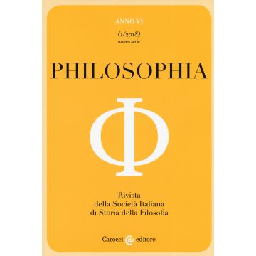 Philosophia (2018). Vol. 1