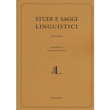 Studi e saggi linguistici (2014). Vol. 2