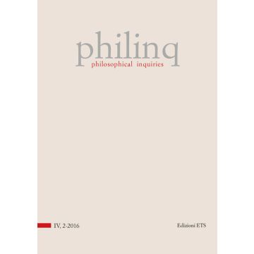 Philinq. Philosophical inquiries (2016). Vol. 2