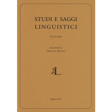 Studi e saggi linguistici (2016). Vol. 2