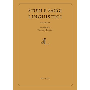 Studi e saggi linguistici (2018). Vol. 2