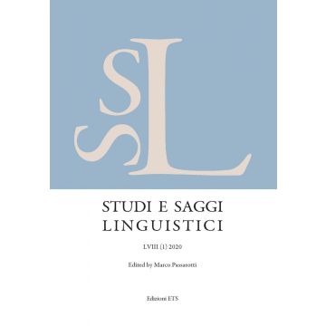 Studi e saggi linguistici (2020). Vol. 1