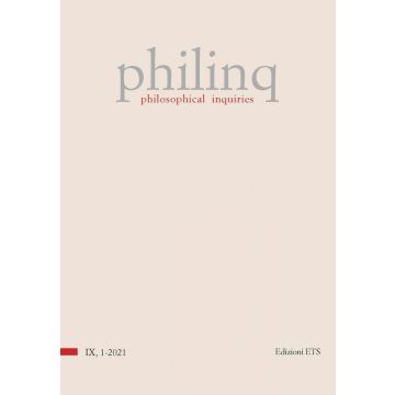 Philinq. Philosophical inquiries (2021). Vol. 1