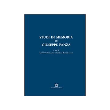 Studi in memoria di Giuseppe Panza