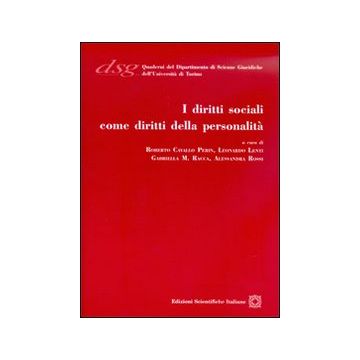 I diritti sociali come diritti della personalità