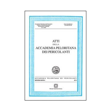 Atti della Accademia Peloritana dei pericolanti