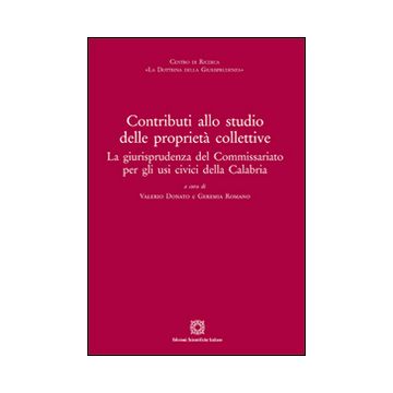Contributi allo studio delle proprietà collettive