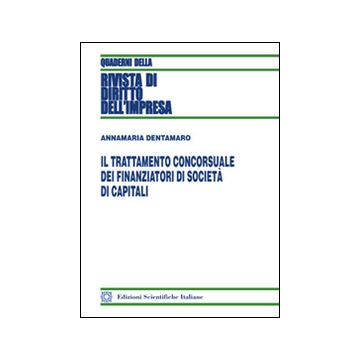 Il trattamento concorsuale dei finanziatori di società di capitali