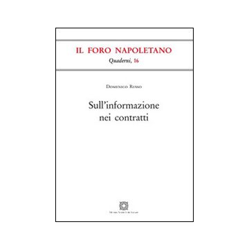 Sull'informazione nei contratti