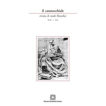Il cannocchiale. Rivista di studi filosofici (2018). Vol. 1