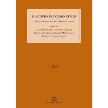 Il giusto processo civile (2020). Vol. 1