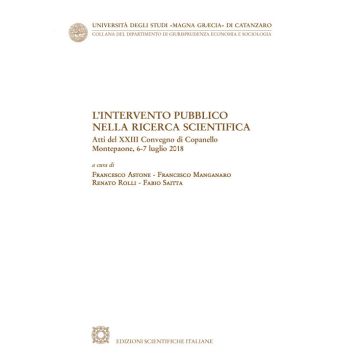 L'intervento pubblico nella ricerca scientifica