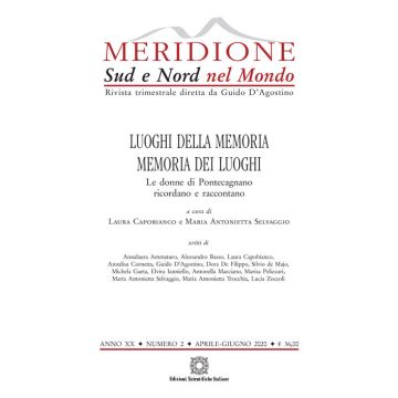 Meridione (2020). Vol. 2: Luoghi della memoria. Memoria dei luoghi. (Aprile-Giugno)