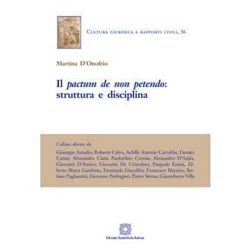 Il «pactum de non petendo»: struttura e disciplina