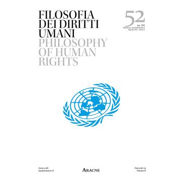 Filosofia dei diritti umani-Philosophy of Human Rights. Vol. 52