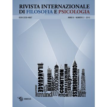 Rivista internazionale di filosofia e psicologia (2015). Vol. 2