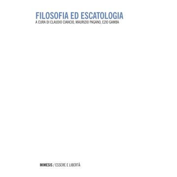 Filosofia ed escatologia
