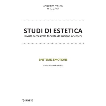 Studi di estetica (2017). Vol. 1: Epistemic emotions