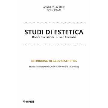 Studi di estetica (2020). Vol. 1: Rethinking Hegel's aesthetics