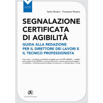 Segnalazione certificata agibilità. Guida alla redazione per il direttore dei lavori e il tecnico professionista