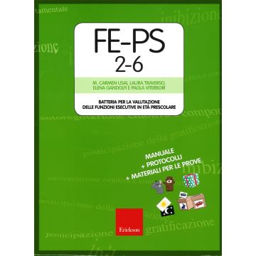 FE-PS 2-6. Batteria per la valutazione delle funzioni esecutive in età prescolare. Con Giocattolo morbido. Con Poster