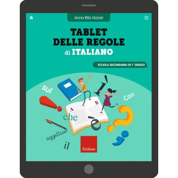 Tablet delle regole di italiano. Scuola secondaria di 1º grado. Ediz. a spirale