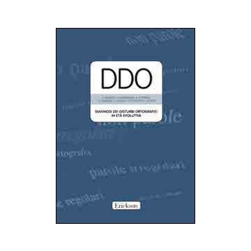 DDO. Diagnosi dei disturbi ortografici in età evolutiva. Con CD-ROM