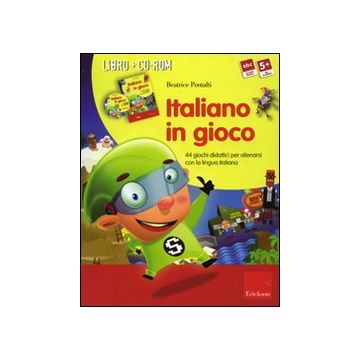 Italiano in gioco (Kit). 44 giochi didattici per allenarsi con la lingua italiana. Con CD-ROM