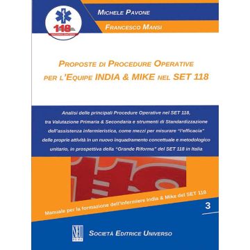 Proposte di procedure operative per l'equipe India & Mike nel Set 118
