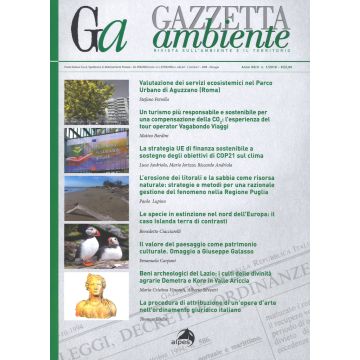 Gazzetta ambiente. Rivista sull'ambiente e il territorio (2018). Vol. 1