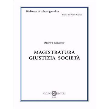 Magistratura giustizia società