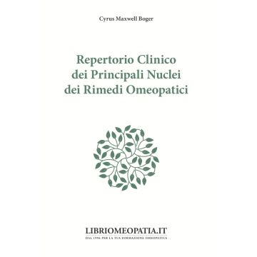 Repertorio clinico dei principali nuclei dei rimedi omeopatici