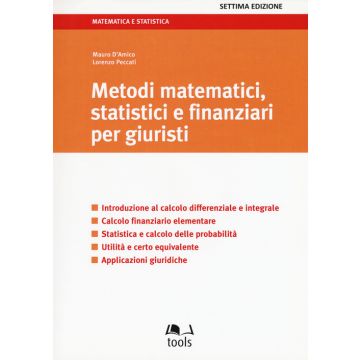 Metodi matematici, statistici e finanziari per giuristi