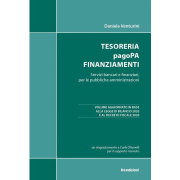 Tesoreria pagoPA finanziamenti. Servizi bancari e finanziari, per le pubbliche amministrazioni