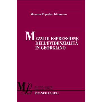 Mezzi di espressione dell'evidenzialità in georgiano