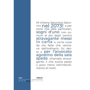 Nel 2073! Sogni d'uno stravagante