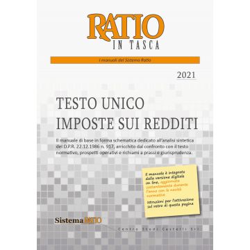 Testo unico imposte sui redditi 2021 (Ratio in tasca)