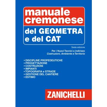 Manuale cremonese del geometra e del tecnico CAT 6/ed.