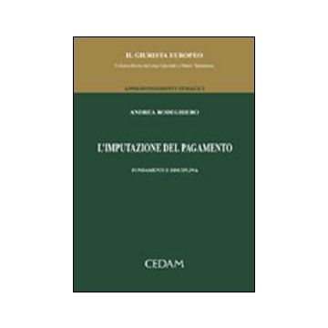 L'imputazione del pagamento. Fondamenti e disciplina
