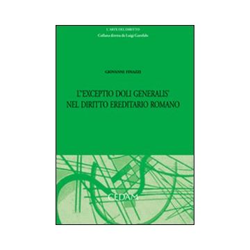 L'exceptio doli generalis nel diritto ereditario romano